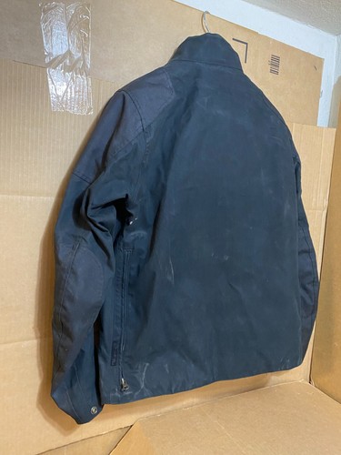 Scorpion Exo Birmingham Wax-coated Waterproof Adventure Jacket (Black) Medium - Picture 15 of 15