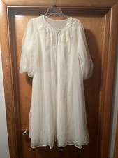 Van Raalte Myth VINTAGE Nightgown And Housecoat W size 34