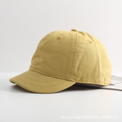 Solid Color Hats Baseball Caps Soft Breathable Caps Visor Hats Unisex