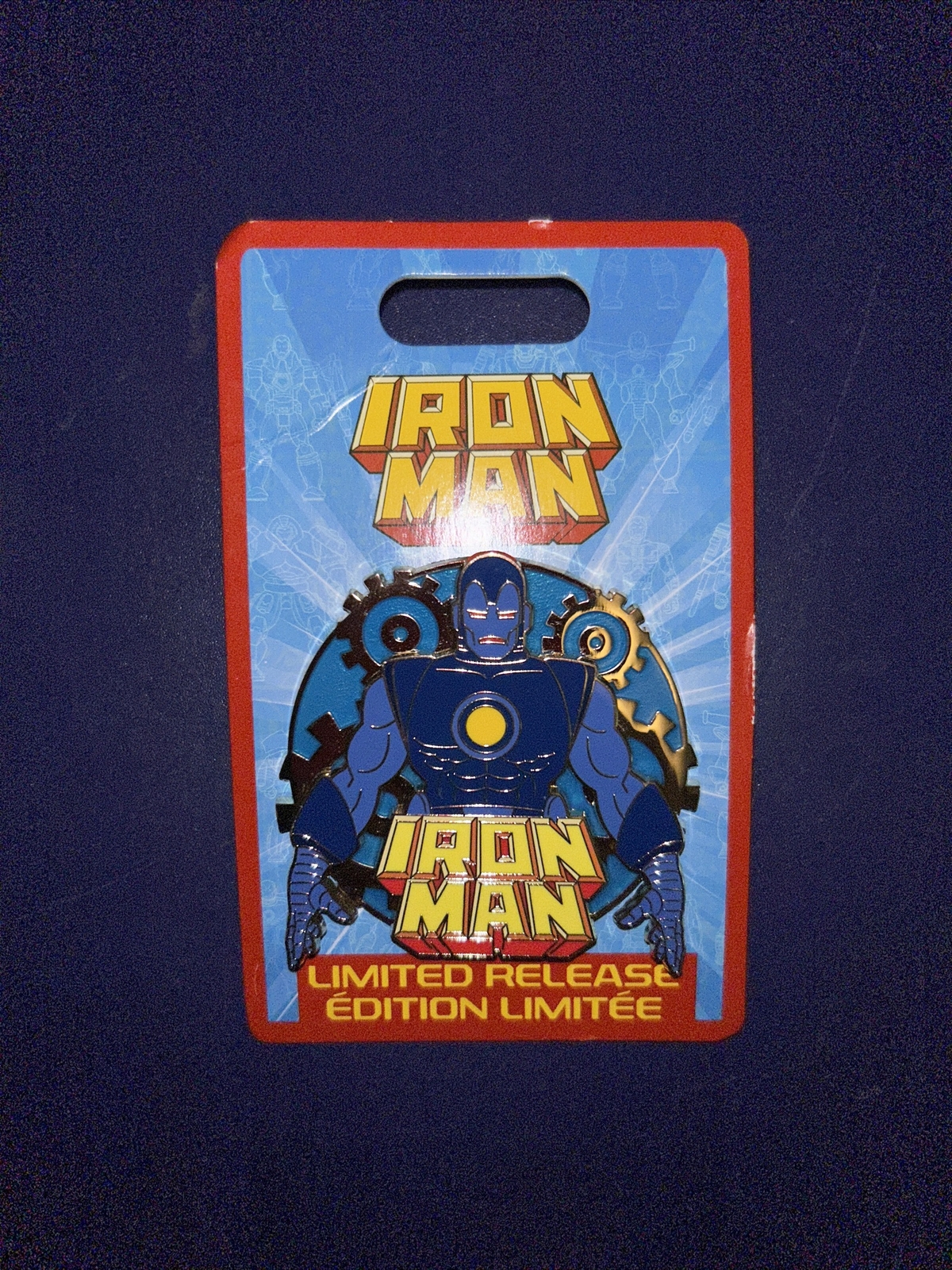 2023 Disney Marvel Iron Man Tony Stark Suit Limited Release Pin