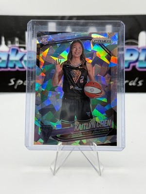 2025 WNBA Panini Prizm Kaitlyn Chen Cracked Ice RC Image Variation