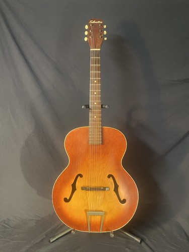 Silver tone F Hole Acoustic Guitar 1958? Sunburst Solid Player