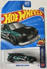 2026 HOT WHEELS HONDA CIVIC CUSTOM SUPER TREASURE HUNT NEW ON CARD F CASE