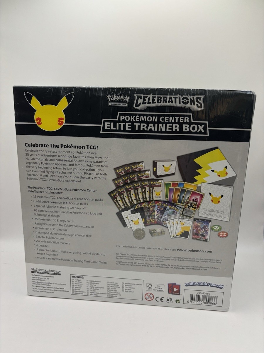 Pokemon TCG: 25th Celebrations Pokemon Center Elite Trainer Box