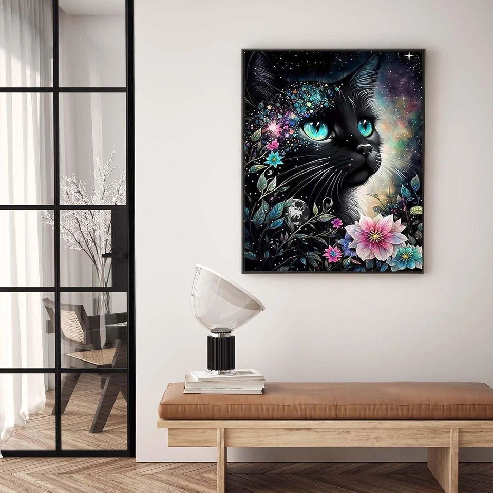 Gutluz Malen Nach Zahlen Erwachsene Katzen - Malen nach Zahlen Kinder Tiere. - Bild 2 von 4