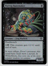 Burrog Banemaker Foil Common Secrets of Strixhaven 75 MTG Near Mint 2026