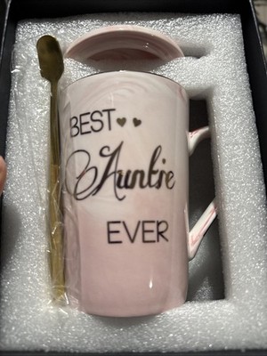 Aunt Gifts from Niece, Nephew - Best Aunt Ever Gift Mug - Happy Birthday Mothers