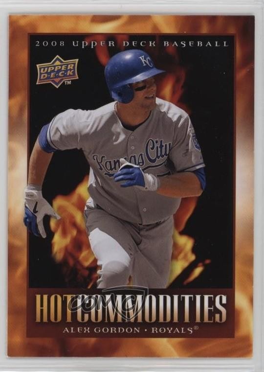 2008 Upper Deck Hot Commodities Alex Gordon #HC16 0u0