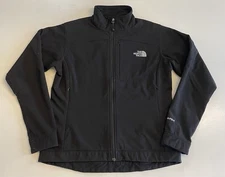 The North Face Apex Full Zip Softshell Jacket Hiking Outdoor Black Women Medium