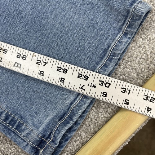 BKE Buckle Jeans Mens 36S 36x30 Tyler Straight Blue Denim Biker Casual Stretch - Picture 5 of 13