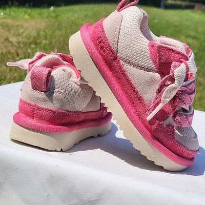 Ugg Lo Lowmelo Baby Sneakers Pink Girls Shoes