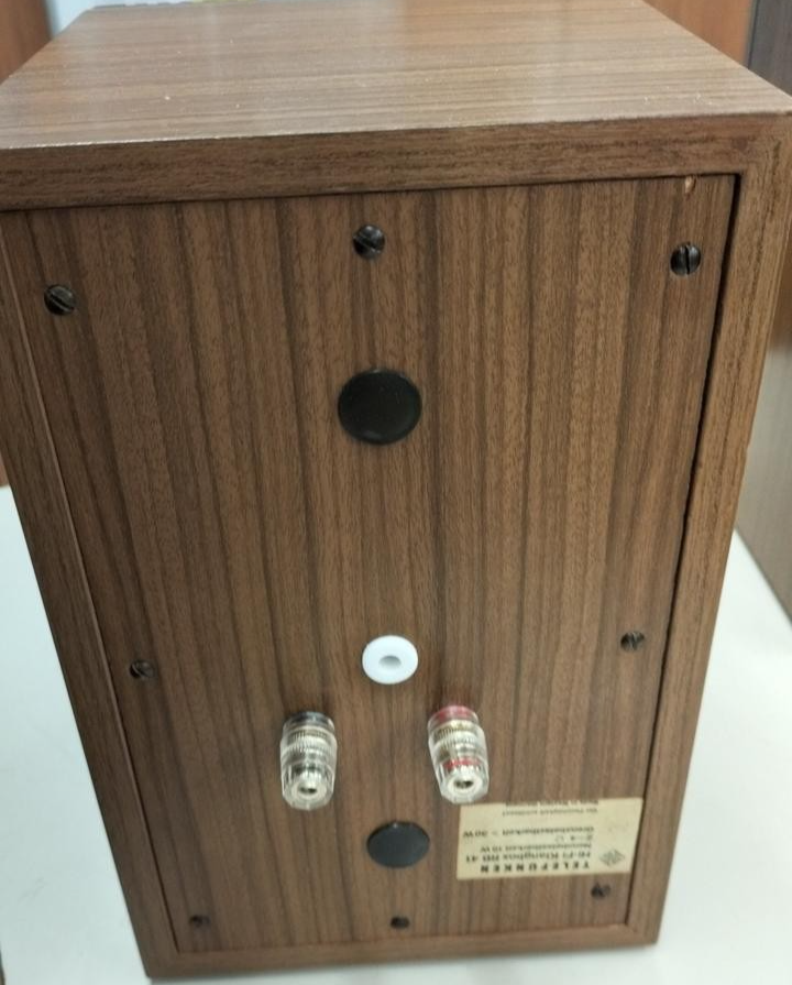 TELEFUNKEN HI-FI KLANGBOX RB41 Vintage Wood Bookshelf Speakers