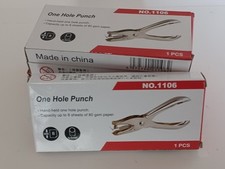 Single Hole Punch Circle One Hole Punch 1106 Bulk for Craft Tag - 5 pcs