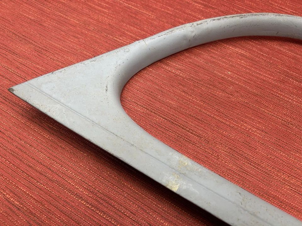 1939 Ford Deluxe cupê R/H enfeite moldura janela acabamento hot rat rod cabeça chata - Imagem 2 de 4