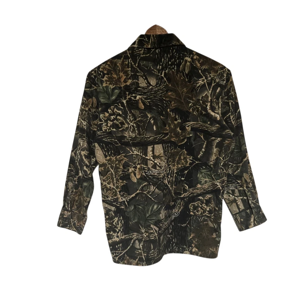 Cabelas Niños Reclusión 3D Camuflaje Conjunto Gamuza Camisa y Pantalones Talla 12 Usado en Excelente Condición Foto 4 de 4