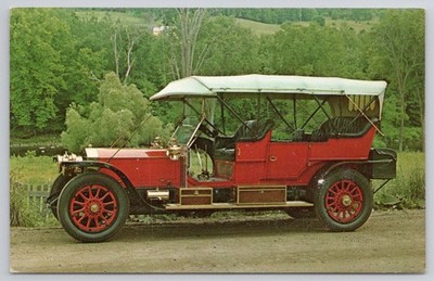 1911 ROLLS-ROYCE Silver Ghost Touring Car Long Island Auto Museum Postcard