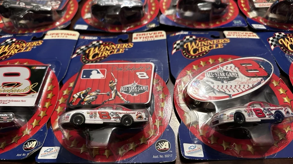 NASCAR Winner Chircle Limited Series Race Car Lot Dale,Dale Jr, Kerry Eernhard - Image 4 of 4