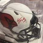 Trey McBride Autographed Arizona Cardinals Riddell Lunar  Mini Helmet