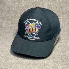 Vintage Super Bowl XXXI Hat Cap Mens Strapback Logo 7 Hershey Green Bay Packers