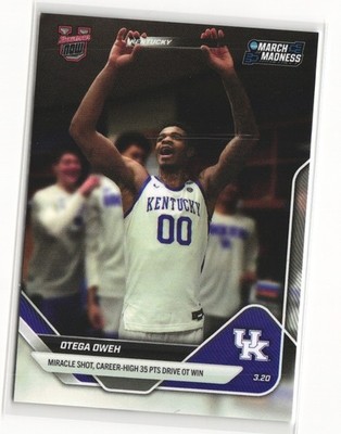 Otega Oweh - 2025-26 Bowman U NOW  Basketball #101 Kentucky Wildcats