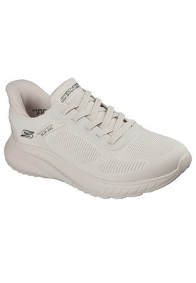 SKECHERS Herren Slip-Ins BOBS Sport Squad Chaos Sneaker 118312 OFWT Off White