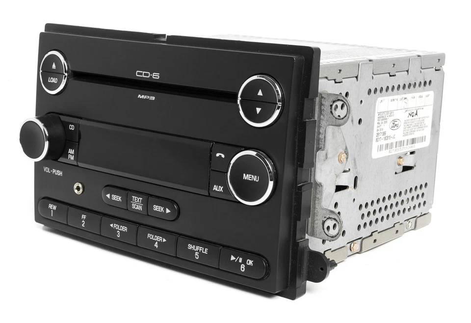 Ford Taurus Mercury Sable 2008-2009 receptor AM FM 6 CD Mp3 con auxiliar 8G1T-18C815-JC Foto 3 de 4