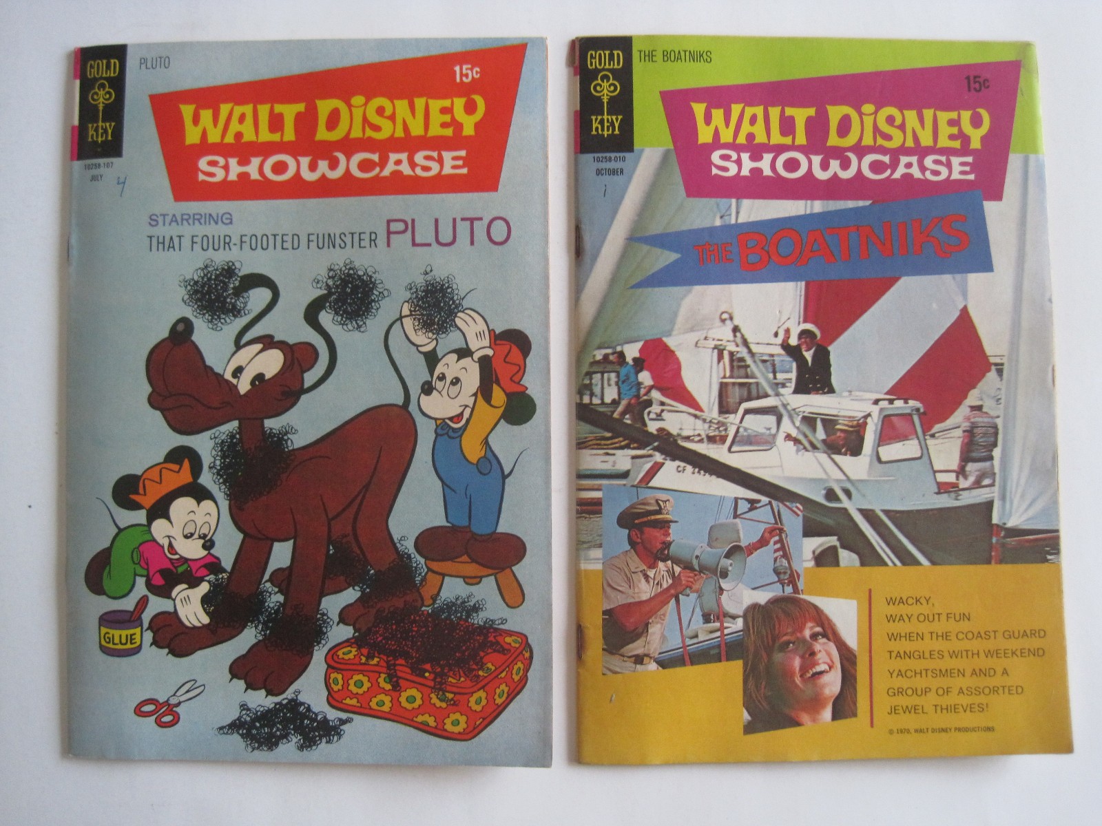 Vintage lot of 42 comics bronze age Gold Key Walt Disney Showcase
