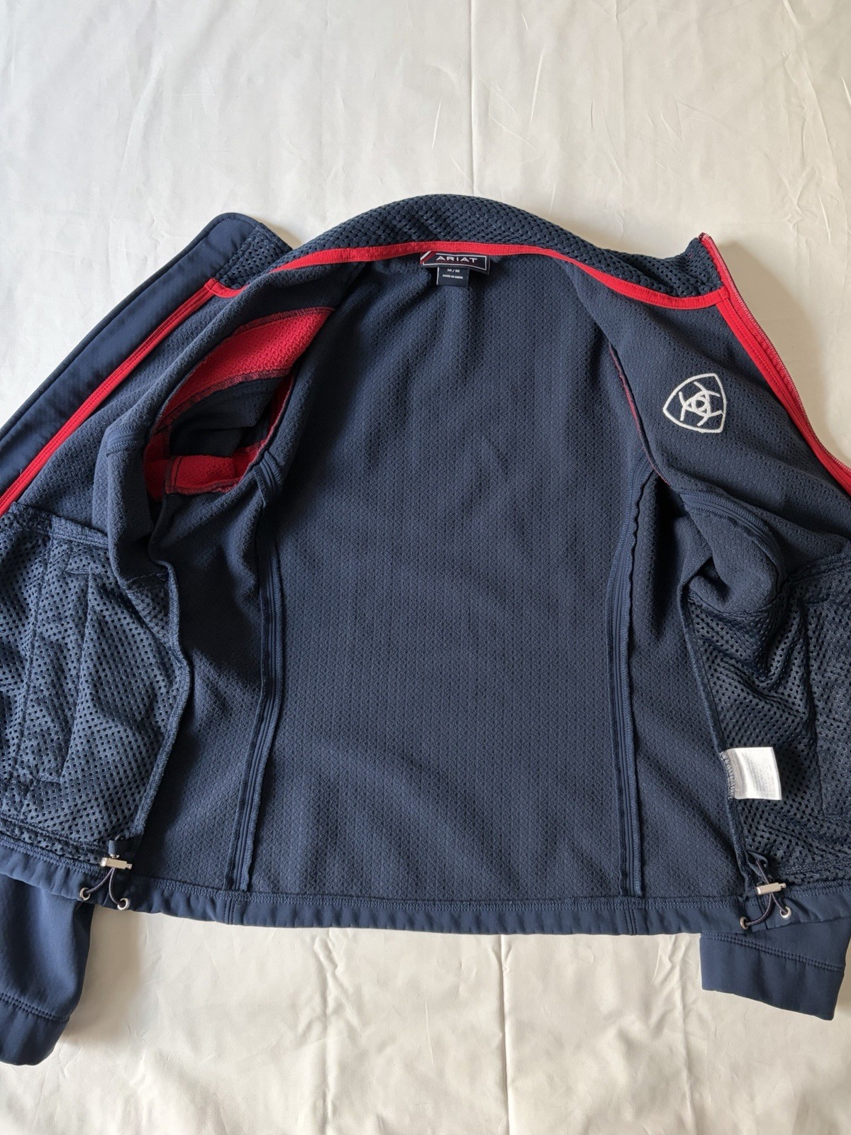 Ariat Team Womens Medium Softshell Jacket Full-Zi… - image 6