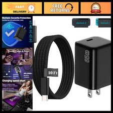 10FT Fast Charging Cable for Nintendo Switch, 65W AC Power Adapter, Dock TV Mo