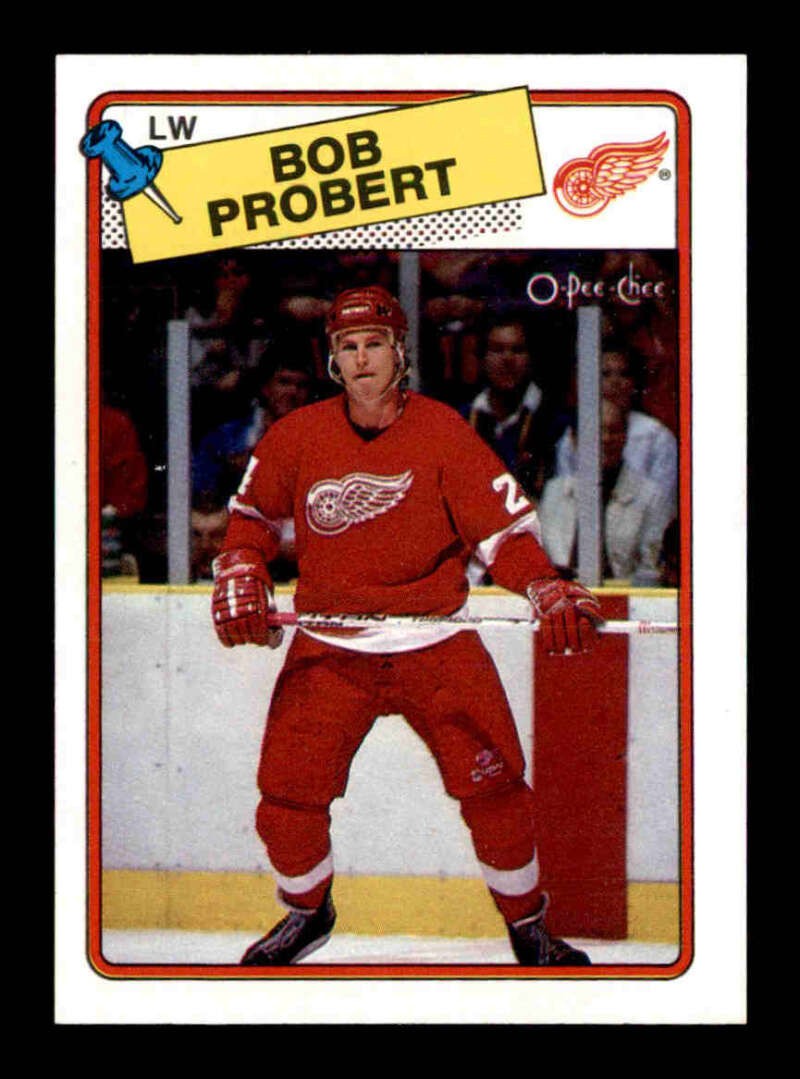 1988 O-Pee-Chee #181 Bob Probert   NM+ X3377770