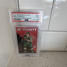 2021 Upper Deck Kirill Kaprizov #M-A Mastery Achievements PSA 9