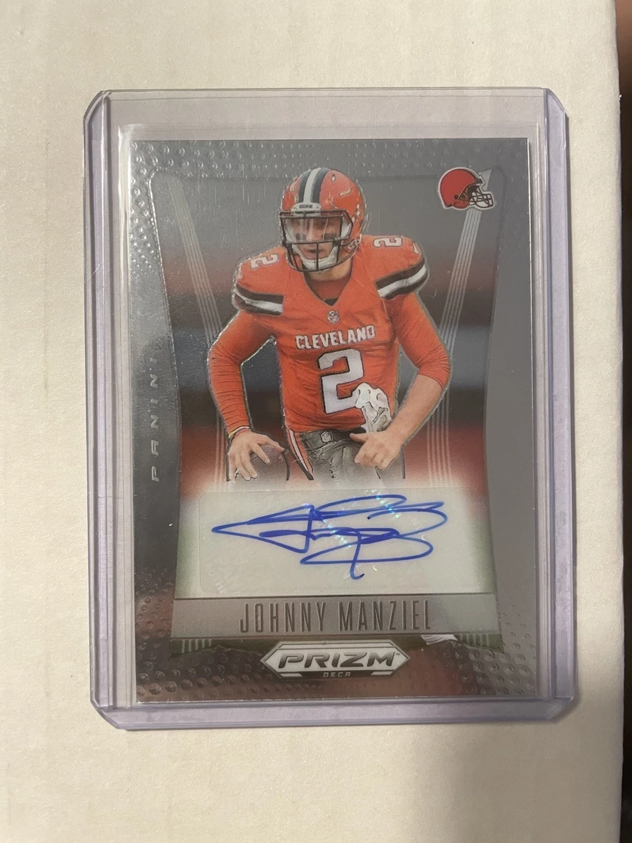 Johnny Manziel Football Cleveland Browns Sports Trading Cards for