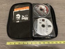Cd DVD Storage With Zipper Case Logic