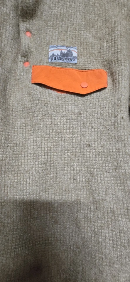 100% Cachemira Vintage Patagonia MUY RARO AÑOS 90 ¡Grial! VER DESCRIPCIÓN Foto 4 de 4