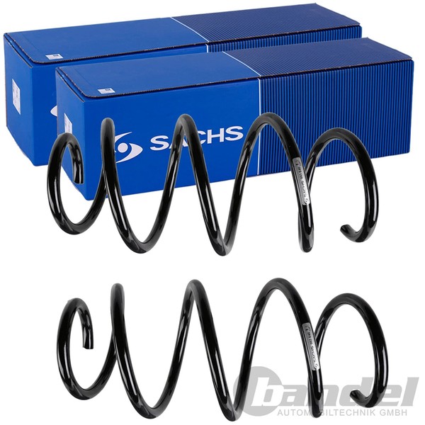 2X Sachs Fahrwerksfedern Satz Vorne Passend FÜR Opel Corsa Links+Rechts | 993-image