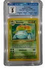 1999 Pokemon Venusaur Holo #15/102 Base Set Unlimited CGC 5