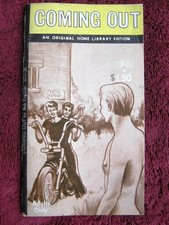 1968 GAY PULP Fiction Bob Frazier COMING OUT Orig Home Library 101 Enterprises