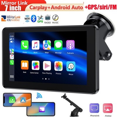 Volam 9 Zoll Tragbares Auto Radio Wireless Apple Carplay Android Auto Display