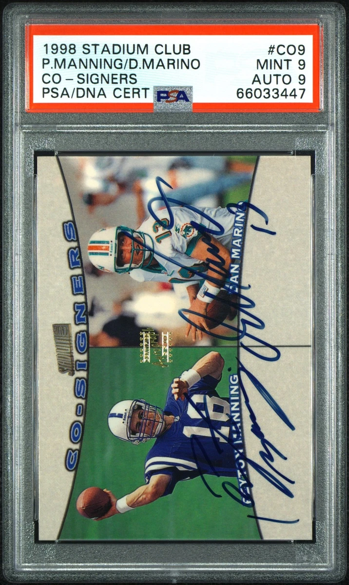1998 Topps Stadium Club - Dan Marino Peyton Manning #CO9 for sale