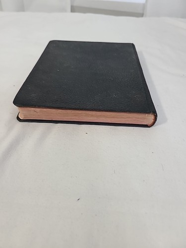 Red Letter Edition Self Pronouncing New Testament Holman Black Leather Vintage - Picture 12 of 14