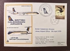 1976 British Caledonian Jersey Office Opening Flown Cover Gatwick to Jersey