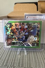 2023 Topps Series 1 1st Edition - Marcus Wilson #138 Green Foil /150 (RC)