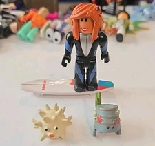  Roblox SharkBite Surfer Figure  With Accessories 