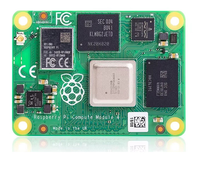 Raspberry Pi CM4 CM4108032 - 32GB EMMC, 8GB RAM, 2.4/5.0GHz Wi-Fi Bluetooth 5