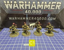 40k 30k Adeptus Custodes Custodian Guard x4 Pro Painted Guardian Spears Squad
