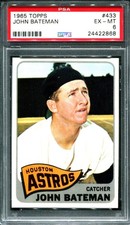 1965 Topps #433 John Bateman PSA 6 EX-MT