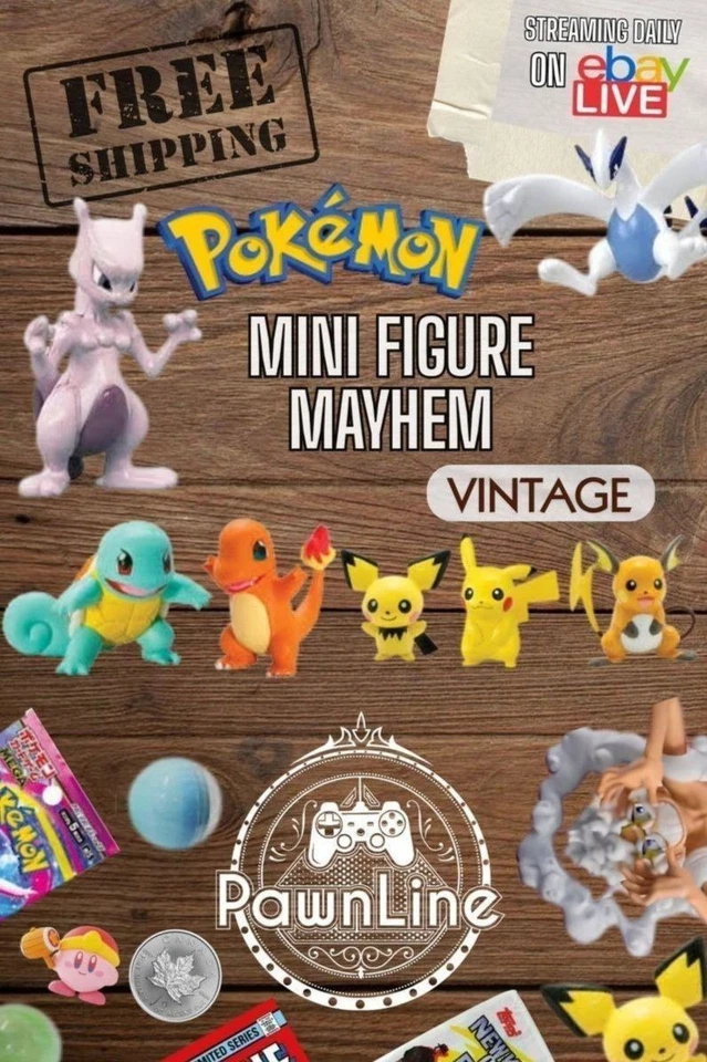 Pokémon Mini Figure Mayhem 🔥 Takara Tomy + FREE Shipping