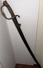 Post Civil War Cavalry Saber With Scabbard, unknown manufacturer