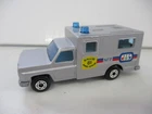 Matchbox Lesney Superfast SF41 Ambulance- SILVER, "PARIS DAKAR 81", loose