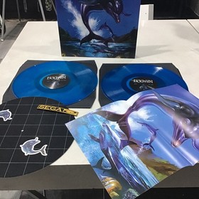 Ecco the Dolphin Deluxe Vinyl OST 2x LP Sega CD Slipmat RARE NOT MOONSHAKE 